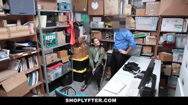 Ponytailed Asian hottie destroyed by a huge cock