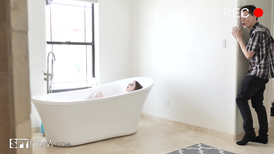 Tanning bed hottie gets fucked by her stepbrother