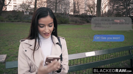 Scrawny white girl Emily Willis dominated by a BBC