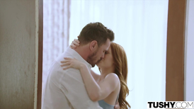 Ella Hughes gets ass fucked during a business trip