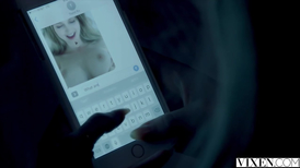 Horny girl cannot wait to get some dick on the side