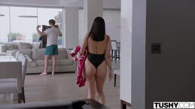 Horny dude cheating with his fiancee's sister