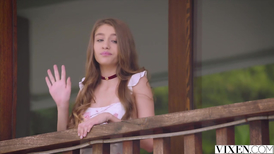 Skinny beauty banged by her BFF's hung father