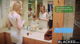 Slutty wife banging her black bull on the side