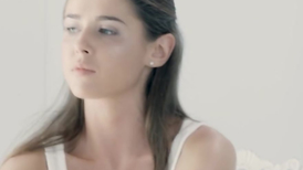 Beautiful girl wakes up and practices morning sex