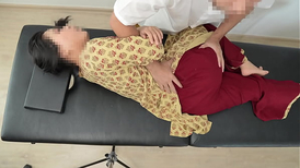 Indian Desi Woman Massage