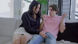 Supah-Steaming Mommy-in-Law Seduces with Prohibited Fumble