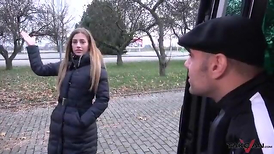 Czech Pick up Gets Plunged Firm and Ditched on a 