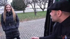 Czech Pick up Gets Plunged Firm and Ditched on a 