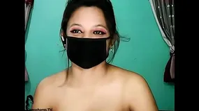 Desi Indian Damsel Web Webcam Masturbation and Splashing