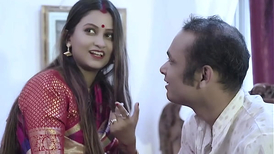 Married Indian Couple Romantic Cooter Tearing Up Screw-Festival With Hindi Audio