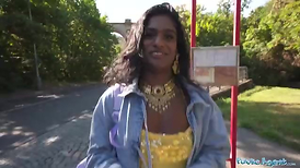 Public Agent wrath-wrath I anger a fury DESI School Chick Nurse and made her CUM