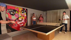My boyfriend is betting me on his game and he has to see me have bang-out with his pal and his girlfriend anger-anger Ambar Prada